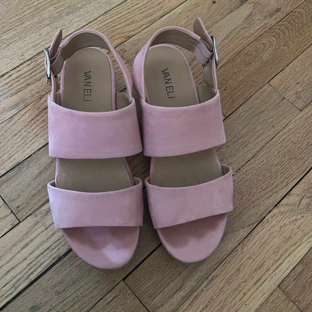 Vaneli Women's Platform Pink Sandals